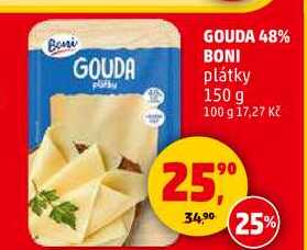 GOUDA 48% BONI, 150 g