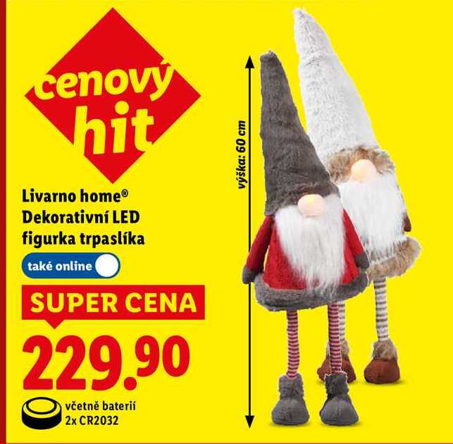 Livarno home Dekorativní LED figurka trpaslíka