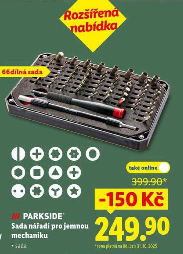 PARKSIDE Sada nářadí pro jemnou mechaniku 