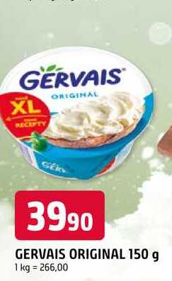 GERVAIS ORIGINAL 150 g