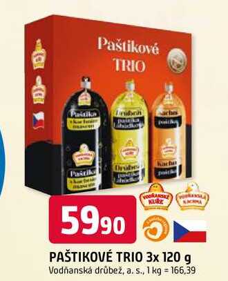 PAŠTIKOVÉ TRIO 3x 120 g