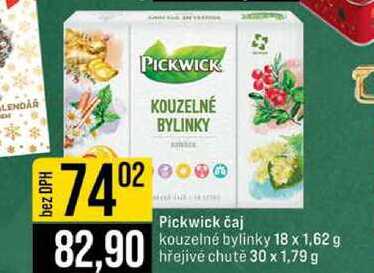 Pickwick čaj kouzelné bylinky 18 x 1,62 g hřejivé chutě 30 x 1,79 g