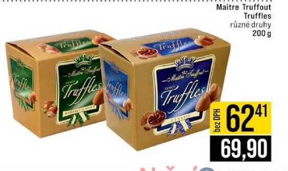 Maitre Truffout Truffles různé druhy 200 g