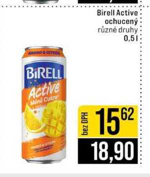 Birell Active ochucený různé druhy 0,5l