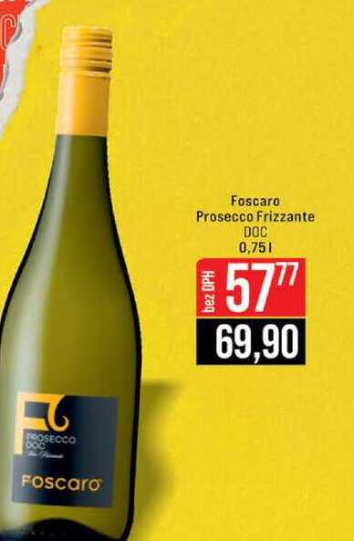 Foscaro Prosecco Frizzante DOC 0,75l