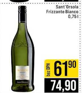 Sant'Orsola Frizzante Bianco 0,75l