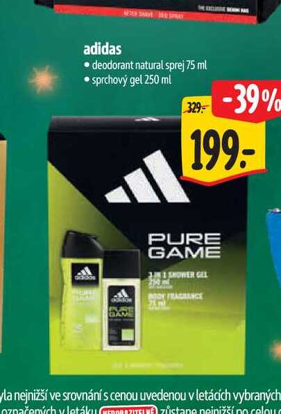 adidas vánoční balíček