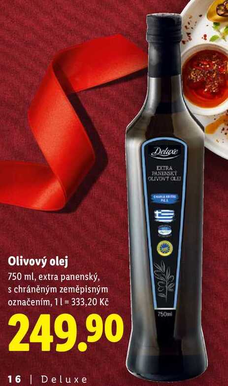 Olivový olej, 750 ml