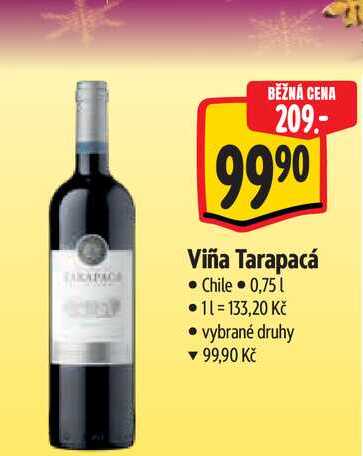  Viña Tarapacá Chile 0,75 l