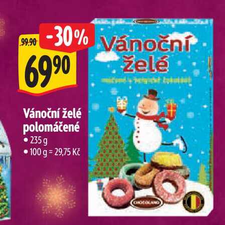   Vánoční želé polomáčené 235 g  