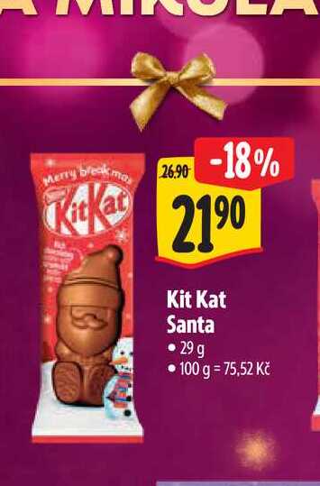 Kit Kat Santa 29 g
