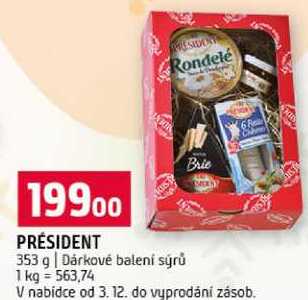 PRÉSIDENT 353 g