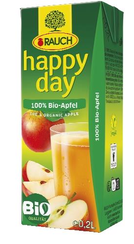 Rauch BIO Happy Day Jablko, 200 ml
