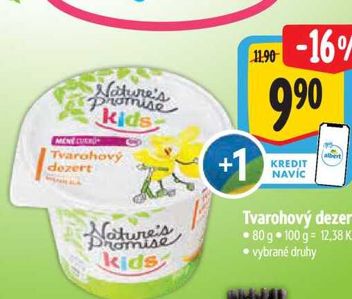 Tvarohový dezer 80 g