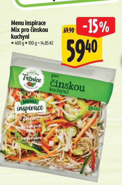 Menu inspirace Mix pro čínskou kuchyni 400 g 