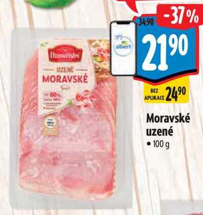 Moravské uzené, 100 g