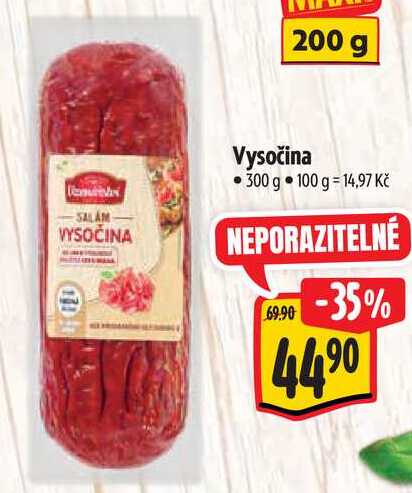 Vysočina, 300 g