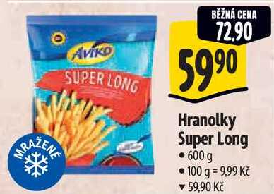 Hranolky Super Long, 600 g 