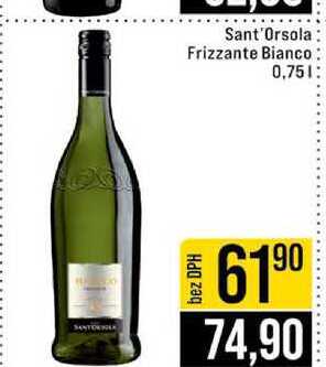 Sant'Orsola Frizzante Bianco 0,75l