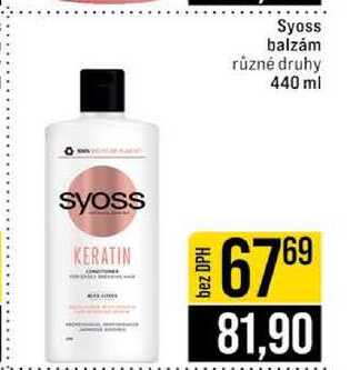 Syoss balzám různé druhy 440 ml