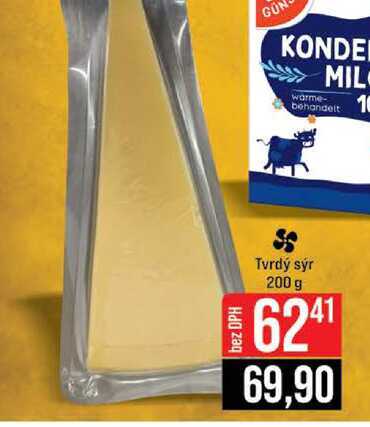 Tvrdý sýr 200 g