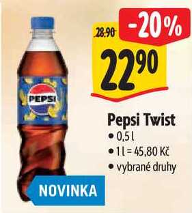 Pepsi Twist, 0,5 l