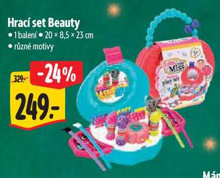Hrací set Beauty 