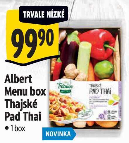 Albert Menu box Thajské Pad Thai