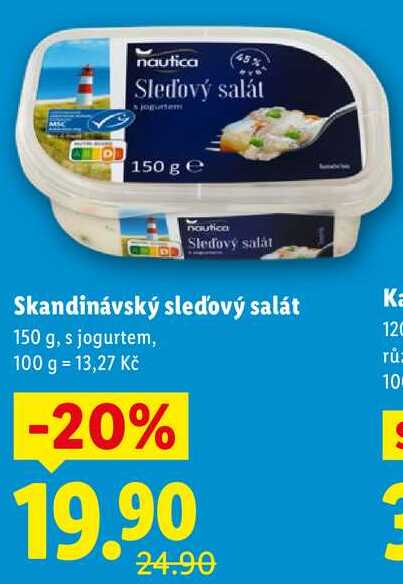 Skandinávský sleďový salát, 150 g