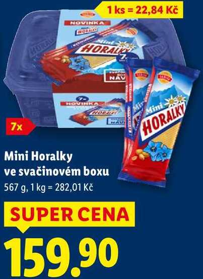 Mini Horalky ve svačinovém boxu, 567 g