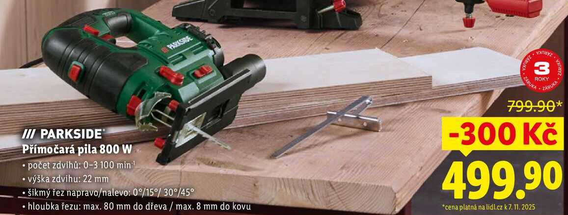 PARKSIDE Přímočará pila 800 W