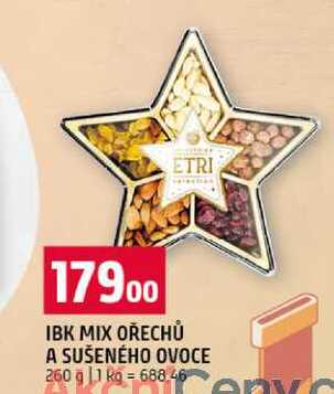 IBK MIX OŘECHŮ A SUŠENÉHO OVOCE 260 g