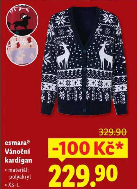 esmara Vánoční kardigan