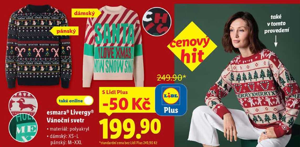 esmara Livergy Vánoční svetr