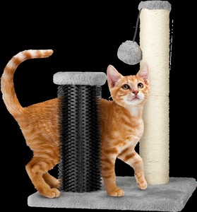 Zoofari® Škrabadlo pro kočky s masážními prvky