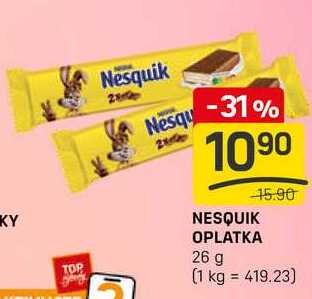 NESQUIK OPLATKA 26 g 