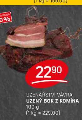 UZENÝ BOK Z KOMÍNA 100 g