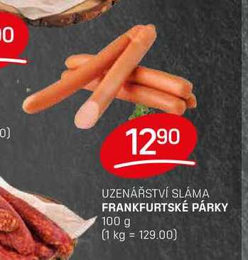 FRANKFURTSKÉ PÁRKY 100 g
