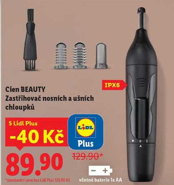 Cien BEAUTY Zastřihovač nosních a ušních chloupků