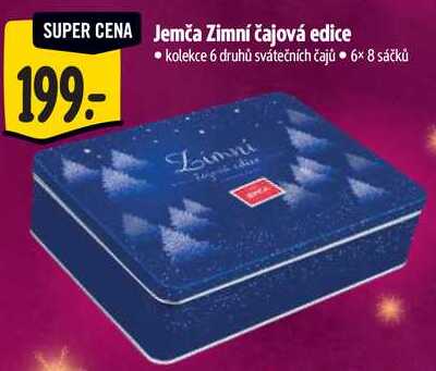 Jemča Zimní čajová edice, 6x 8 sáčků 