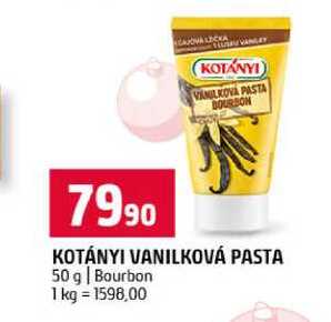 KOTÁNYI VANILKOVÁ PASTA 50 g