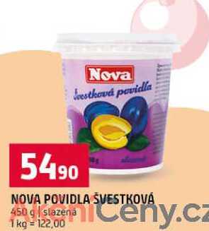NOVA POVIDLA ŠVESTKOVÁ 450 g