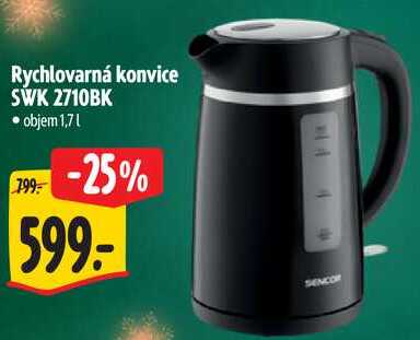 Rychlovarná konvice SWK 2710BK