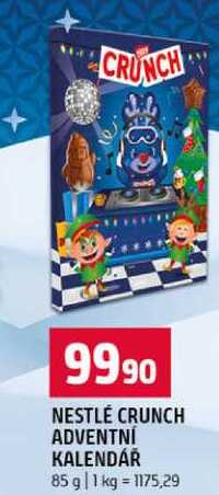 NESTLÉ CRUNCH ADVENTNÍ KALENDÁŘ 85 g