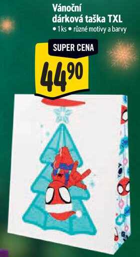 Vánoční dárková taška TXL 