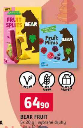 BEAR FRUIT 5x 20 g