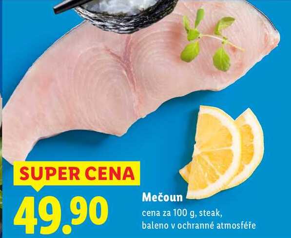 Mečoun, cena za 100 g