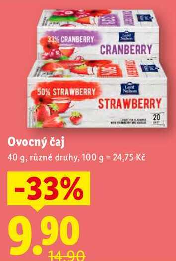 Ovocný čaj, 40 g