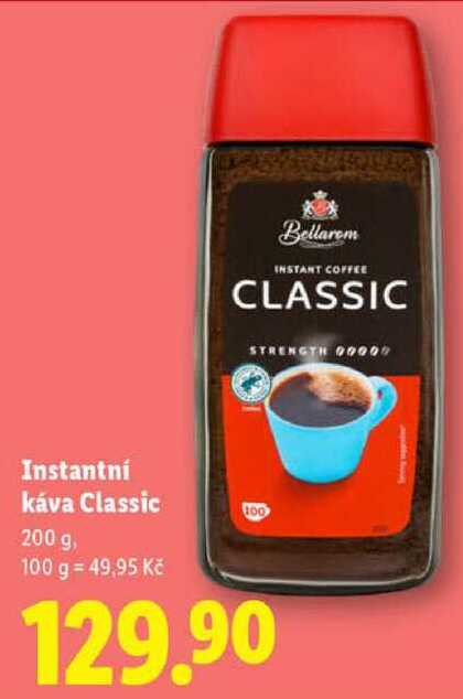 Instantní káva Classic, 200 g