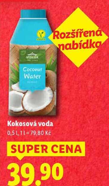 Kokosová voda, 0,5 l